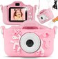 Digitālā fotokamera bērniem MalPlay Vienradzis ar spēlēm, rozā cena un informācija | Rotaļlietas meitenēm | 220.lv