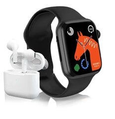 Watch 8 DM01 Black + Earphones White цена и информация | Смарт-часы (smartwatch) | 220.lv