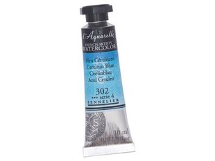 Akvareļkrāsa Sennelier l'Aquarelle 302 cerulean blue, 10 ml cena un informācija | Modelēšanas un zīmēšanas piederumi | 220.lv
