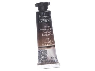 Akvareļkrāsa Sennelier l'Aquarelle 435 transparent brown, 10ml cena un informācija | Modelēšanas un zīmēšanas piederumi | 220.lv