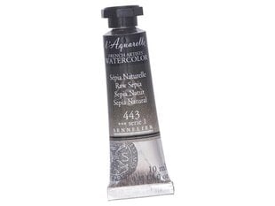 Akvareļkrāsa Sennelier l'Aquarelle 443 raw sepia, 10ml cena un informācija | Modelēšanas un zīmēšanas piederumi | 220.lv