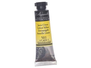 Akvareļkrāsa Sennelier l'Aquarelle 501 lemon yellow, 10ml cena un informācija | Modelēšanas un zīmēšanas piederumi | 220.lv