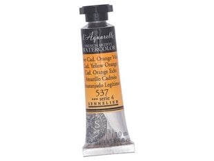 Akvareļkrāsa Sennelier l'Aquarelle 537 cadmium yellow orange, 10ml cena un informācija | Modelēšanas un zīmēšanas piederumi | 220.lv