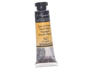 Akvareļkrāsa Sennelier l'Aquarelle 567 naples yellow, 10ml cena un informācija | Modelēšanas un zīmēšanas piederumi | 220.lv