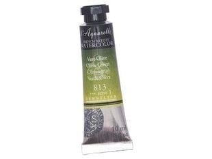 Akvareļkrāsa Sennelier l'Aquarelle 813 olive green, 10ml cena un informācija | Modelēšanas un zīmēšanas piederumi | 220.lv