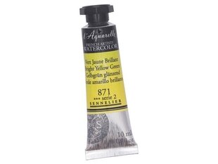 Akvareļkrāsa Sennelier l'Aquarelle 871 bright yellow green, 10ml цена и информация | Принадлежности для рисования, лепки | 220.lv