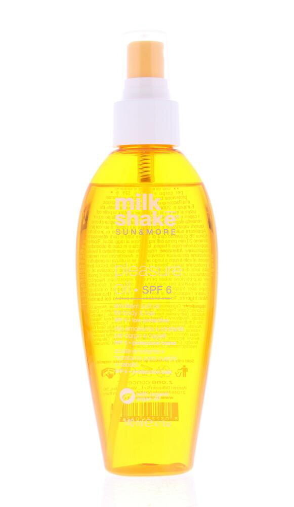 Aizsargājoša ķermeņa eļļa Milk_Shake Sun & More Pleasure Oil, SPF 6, 140 ml cena un informācija | Sauļošanās krēmi | 220.lv