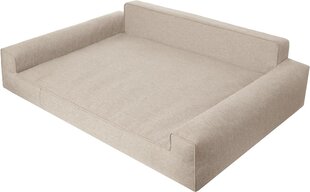 Guļvieta Hobbydog XL/98x66 cm, smilškrāsas cena un informācija | Suņu gultas, spilveni, būdas | 220.lv