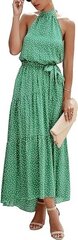 Женское платье Awemeal, зеленое цена и информация | Платья | 220.lv