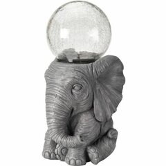 Solārā lampa Elephant, pelēka цена и информация | Уличное освещение | 220.lv