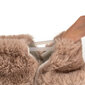 Bērnu zābaciņi Furry Furry Hyper, gaiši brūni cena un informācija | Bērnu čības, maiņas apavi | 220.lv
