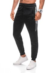 Спортивные брюки мужские P1393 - темно-серые 123231-7 цена и информация | Мужская спортивная одежда | 220.lv