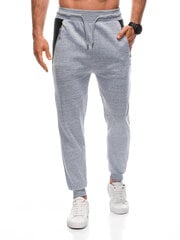 спортивные брюки мужские p1394 - серые цена и информация | Мужская спортивная одежда | 220.lv