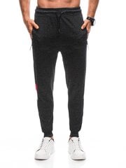 спортивные брюки мужские p1392 - темно-серые цена и информация | Мужская спортивная одежда | 220.lv