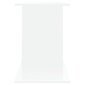 vidaXL akvārija statīvs, balts, 121x41x58 cm, inženierijas koks cena un informācija | Akvāriji un aprīkojums | 220.lv