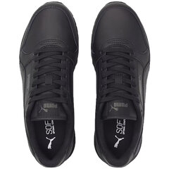 St runner v3 l jr puma for children's black 38490401 цена и информация | Стильные кеды для детей | 220.lv