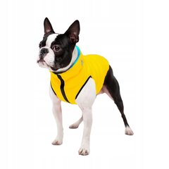 Divpusēja jaka suņiem AiryVest, L/65x89x65 cm, zila/dzeltena cena un informācija | Apģērbi suņiem | 220.lv