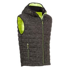 Veste bez piedurknēm North Ways Teddy 1131 Black/Neon Yell, L izmērs cena un informācija | Vīriešu vestes | 220.lv