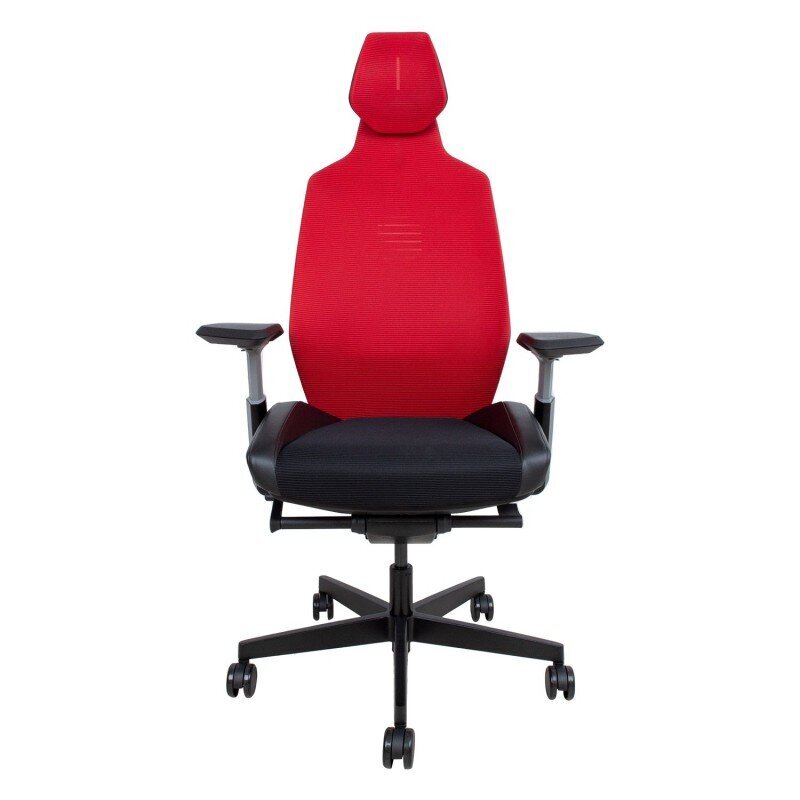 Spēļu krēsls RONIN melns/sarkans cena un informācija | Biroja krēsli | 220.lv