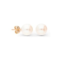 Zelta auskari un pērlēm Gold Pearls sievietēm W60565442 1000000027093 cena un informācija | Auskari | 220.lv