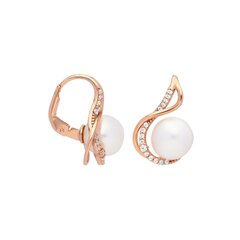 Zelta auskari un pērlēm Gold Pearls sievietēm W55513287 1000000027111 cena un informācija | Auskari | 220.lv