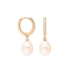 Zelta auskari un pērlēm Gold Pearls sievietēm W58614579 1000000027131 cena un informācija | Auskari | 220.lv