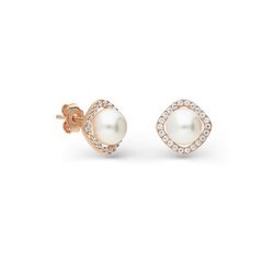 Золотые серьги с подвеской и жемчугом Gold Pearls для женщин W61067492 1000000027152 цена и информация | Серьги | 220.lv