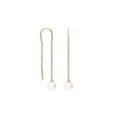 Zelta auskari un pērlēm Gold Pearls sievietēm W60567793 1000000027156 cena un informācija | Auskari | 220.lv