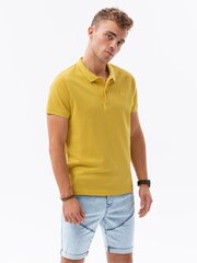 T-krekls vīriešiem Ombre Clothing, dzeltens cena un informācija | Vīriešu T-krekli | 220.lv