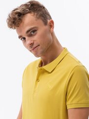 T-krekls vīriešiem Ombre Clothing, dzeltens cena un informācija | Vīriešu T-krekli | 220.lv