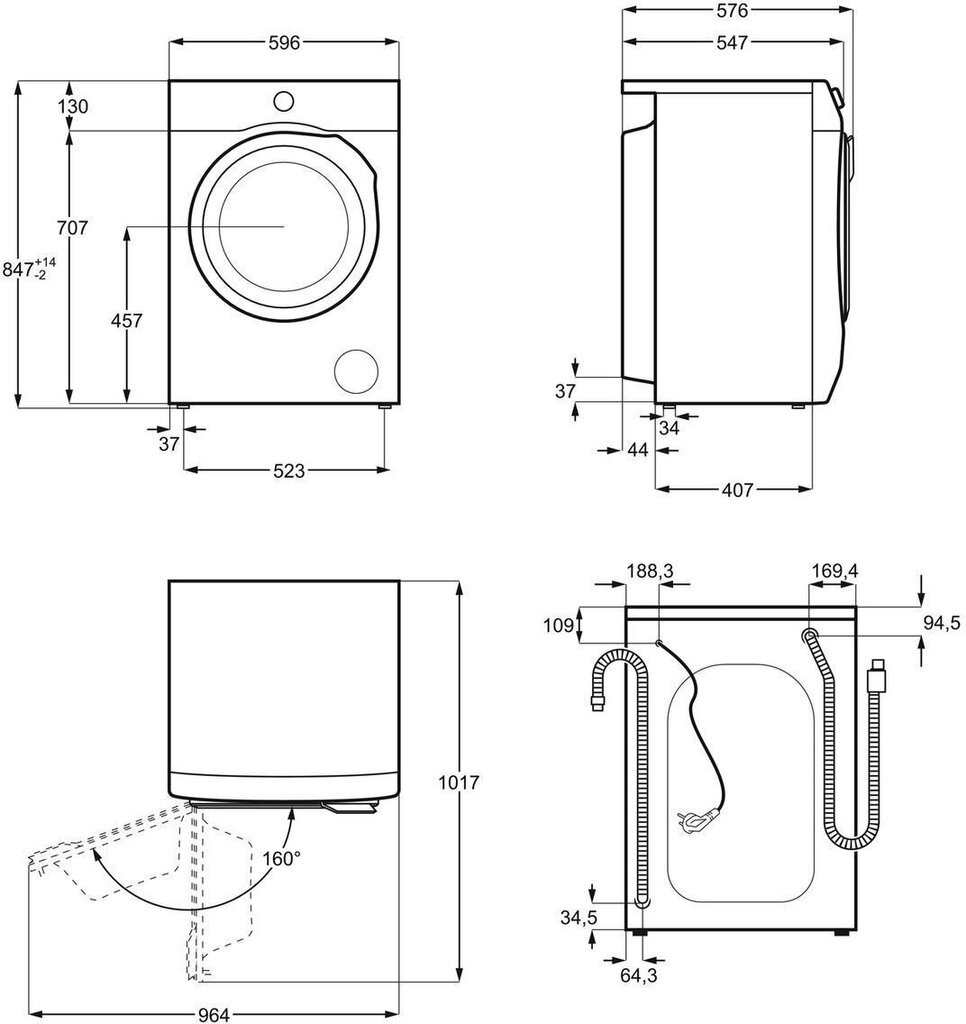 Electrolux EW6FN528S цена и информация | Veļas mašīnas | 220.lv