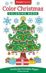 Color Christmas Coloring Book: Perfectly Portable Pages цена и информация | Книги о питании и здоровом образе жизни | 220.lv