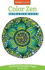 Color Zen Coloring Book: Perfectly Portable Pages цена и информация | Книги о питании и здоровом образе жизни | 220.lv