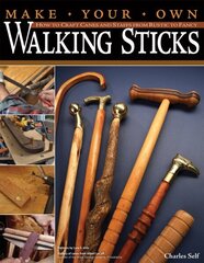 Make Your Own Walking Sticks: How to Craft Canes and Staffs from Rustic to Fancy cena un informācija | Grāmatas par veselīgu dzīvesveidu un uzturu | 220.lv
