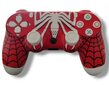 RE PlayStation 4 Doubleshock 4 V2 Wireless, Bluetooth, Spiderman sarkans (PS4 /PC/PS5 / Android / iOS) цена и информация | Spēļu kontrolieri | 220.lv