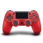 RE PlayStation 4 Doubleshock 4 V2 Wireless, Bluetooth, sarkans (PS4 /PC/PS5 / Android / iOS) cena un informācija | Spēļu kontrolieri | 220.lv