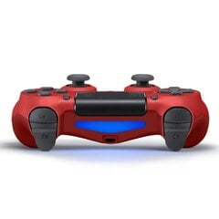 RE PlayStation 4 Doubleshock 4 V2 Wireless, Bluetooth, sarkans (PS4 /PC/PS5 / Android / iOS) cena un informācija | Spēļu kontrolieri | 220.lv