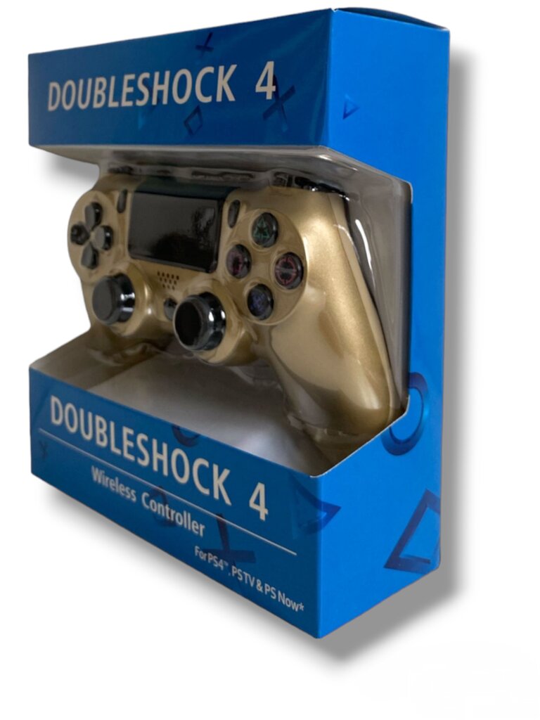 RE PlayStation 4 Doubleshock 4 V2 Wireless, Bluetooth, Gold (PS4 /PC/PS5 / Android / iOS) цена и информация | Spēļu kontrolieri | 220.lv