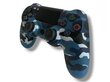 RE PlayStation 4 Doubleshock 4 V2 Wireless, Bluetooth, Camouflage Blue (PS4 /PC/PS5 / Android / iOS) цена и информация | Spēļu kontrolieri | 220.lv