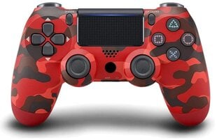 RE PlayStation 4 Doubleshock 4 V2, беспроводная связь, Bluetooth, красный камуфляж цена и информация | Джойстики | 220.lv