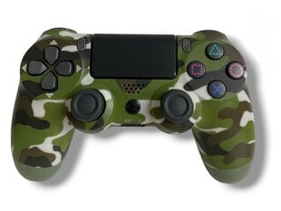 RE PlayStation 4 Doubleshock 4 V2 Wireless, Bluetooth, maskēšanās zaļš (PS4 /PC/PS5 / Android / iOS) цена и информация | Джойстики | 220.lv