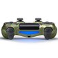 RE PlayStation 4 Doubleshock 4 V2 Wireless, Bluetooth, maskēšanās zaļš (PS4 /PC/PS5 / Android / iOS) cena un informācija | Spēļu kontrolieri | 220.lv