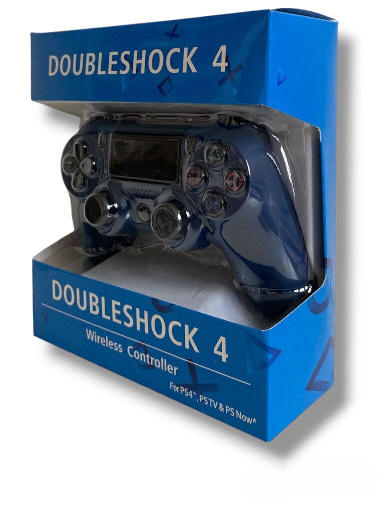 RE PlayStation 4 Doubleshock 4 V2 Wireless, Bluetooth, tumši zils (PS4 /PC/PS5 / Android / iOS) cena un informācija | Spēļu kontrolieri | 220.lv