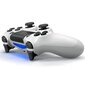 RE PlayStation 4 Doubleshock 4 V2 Wireless, Bluetooth, balts (PS4 /PC/PS5 / Android / iOS) cena un informācija | Spēļu kontrolieri | 220.lv