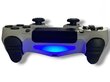 RE PlayStation 4 Doubleshock 4 V2 Wireless, Bluetooth, balts (PS4 /PC/PS5 / Android / iOS) цена и информация | Spēļu kontrolieri | 220.lv