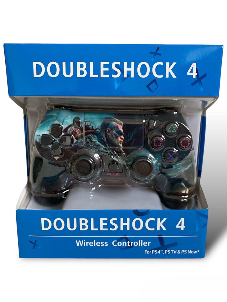 RE PlayStation 4 Doubleshock 4 V2 Wireless, Bluetooth, Valhalla (PS4 /PC/PS5 / Android / iOS) цена и информация | Spēļu kontrolieri | 220.lv