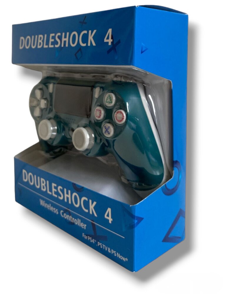 RE PlayStation 4 Doubleshock 4 V2 Wireless, Bluetooth, Alpine Green (PS4 /PC/PS5 / Android / iOS) cena un informācija | Spēļu kontrolieri | 220.lv