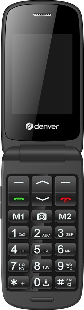 Denver BAS-24400MNB Nordic Baltic Black цена и информация | Mobilie telefoni | 220.lv