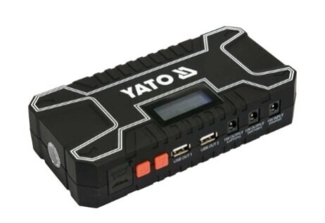 Daudzfunkciju lādētājs/palaidējs YATO 12000mAh цена и информация | Akumulatoru lādētāji | 220.lv