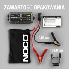 Многофункциональное зарядное устройство/стартер YOCO GB20 Booster Sport Jump Starter цена и информация | Зарядные устройства для аккумуляторов | 220.lv